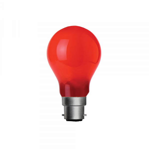 2W LED GLS BC Lamp Red