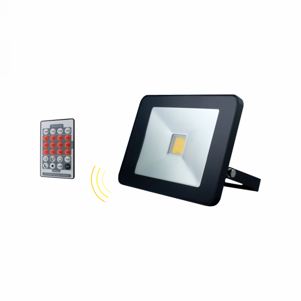 30W LED Ultra Slim Sensor Floodlight Warm White