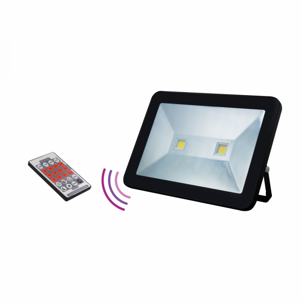 100W LED Ultra Slim Sensor Floodlight Warm White
