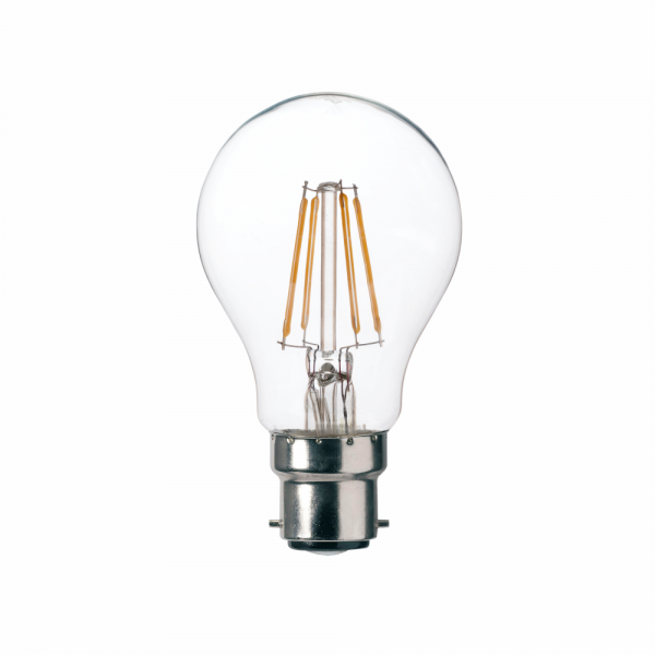 8W Filament LED GLS Lamp B22 WW