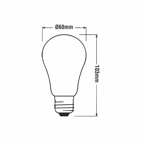 2W LED GLS ES Lamp Red - Image 2