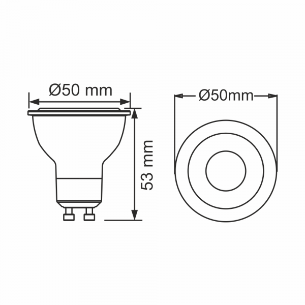 5W Eco Gu10 Lamp (10 Pack) 3000K - Image 5