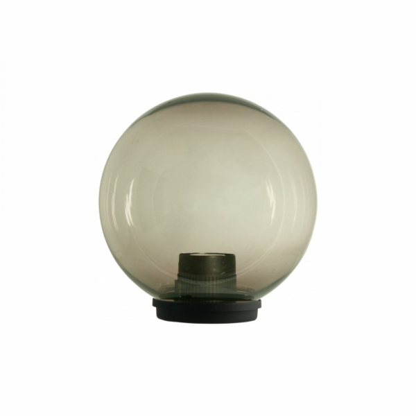 250mm 60w ES Globe Light - Smoke