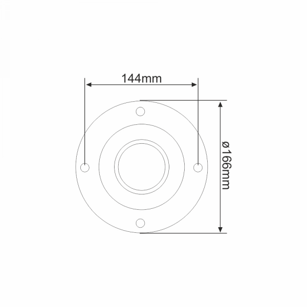 Base Plate for 60mm Poles - Image 2