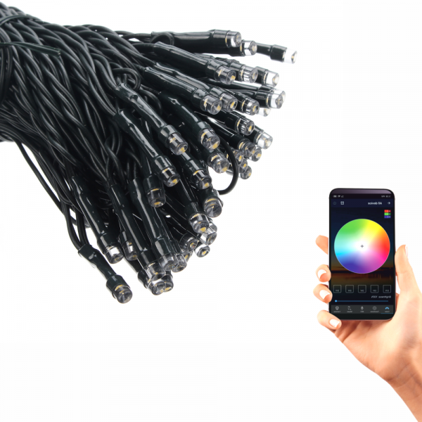 200 RGB LED Christmas Tree Lights - WiFi - Image 2
