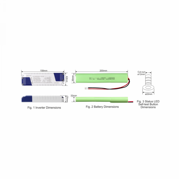 5-20W Emergency Pack 4000mAh (with self test) - Image 5