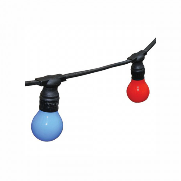 10m Party Light Chain c/w 10 X 25W lamp - Image 2