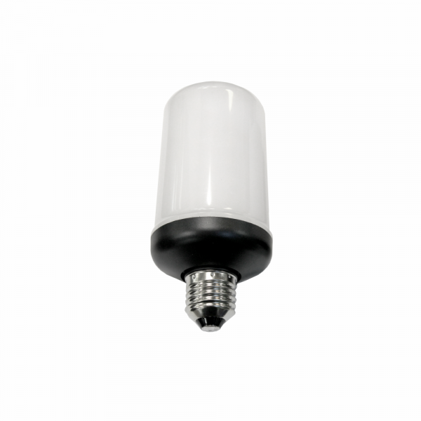 LED Flame Lamp E27 6.5W 1600k Black Base - Image 4