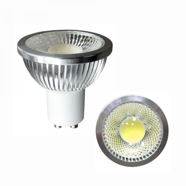 5W COB 50° GU10 LED High Output Lamp 240V Neutral White