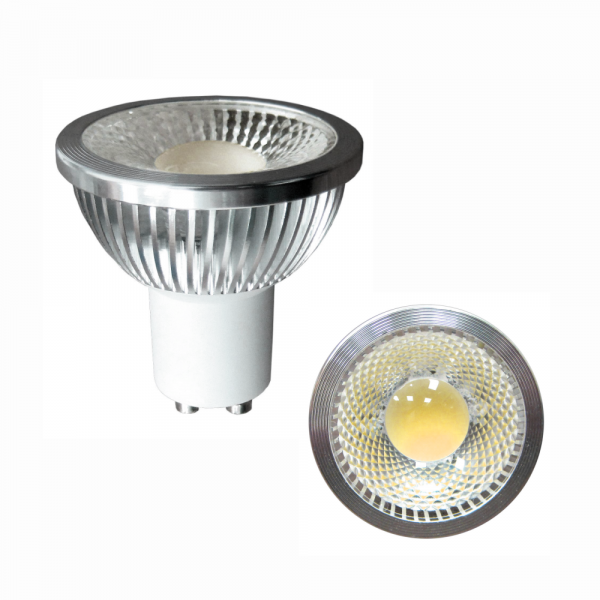 6.5W COB 50° GU10 LED High Output Lamp 240V Warm White