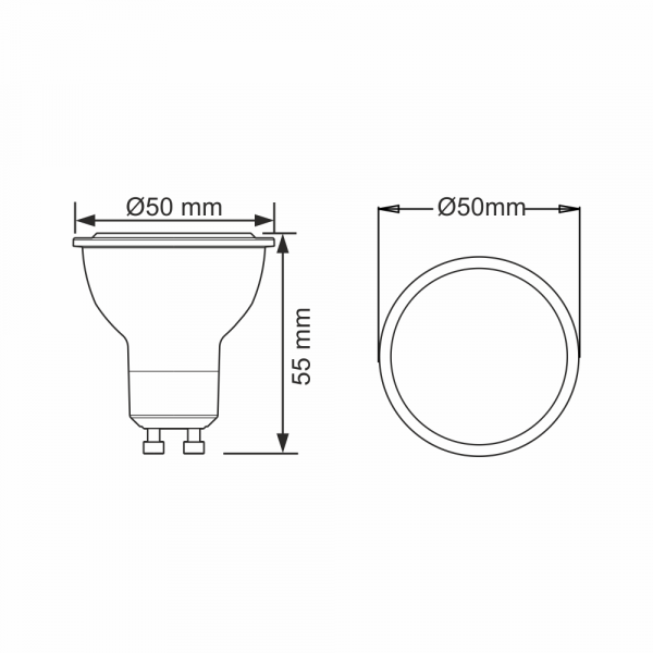 3W RGB Colour Changing GU10 SMD Lamp - Image 6