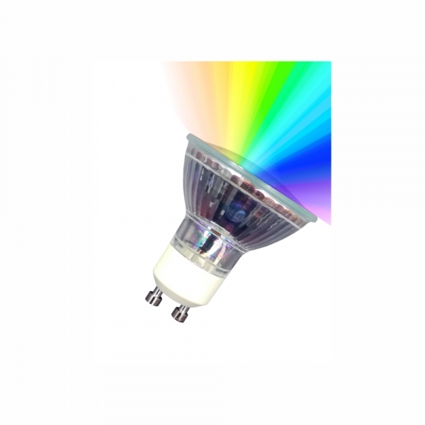 3W RGB Colour Changing GU10 SMD Lamp