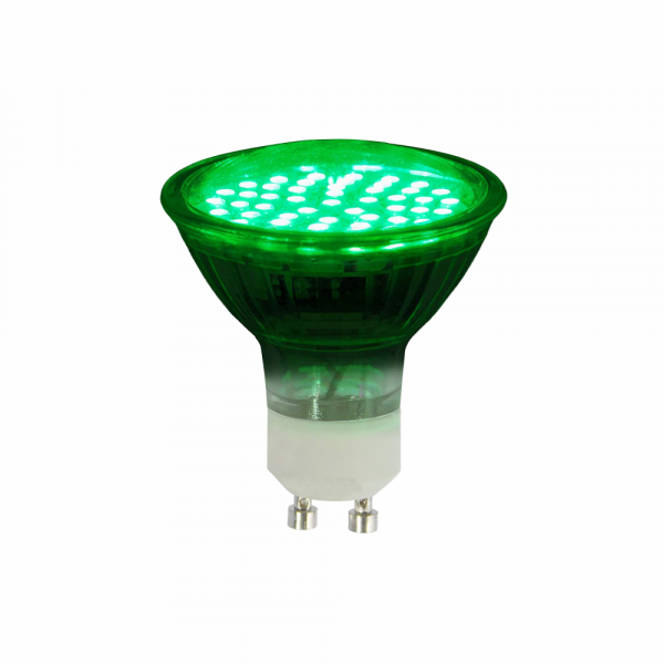 4W SMD GU10 Coloured lamp Green