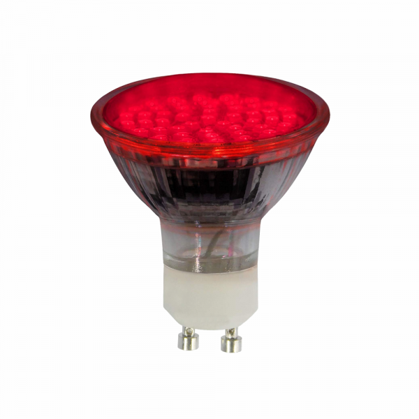 4W SMD GU10 Coloured lamp Red