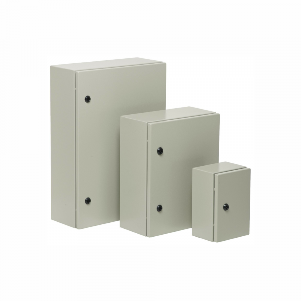Metal Enclosure IP65 1000mm x 600mm x 300mm - Galvanised Steel - Image 2