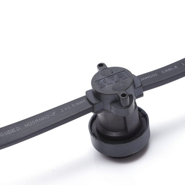 15mtr x 40 Lamp - Rubber Festoon Harness - 29cm spacing - Image 2