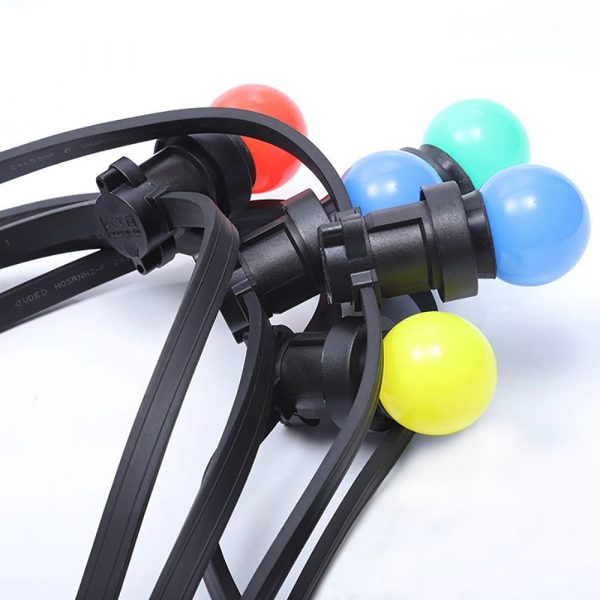 15mtr x 40 Lamp - Rubber Festoon Harness - 29cm spacing