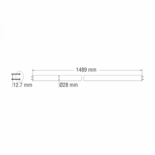 5ft 27W High Lumen LED Compatible Tube 4000lm Cool White 4000K - Image 3
