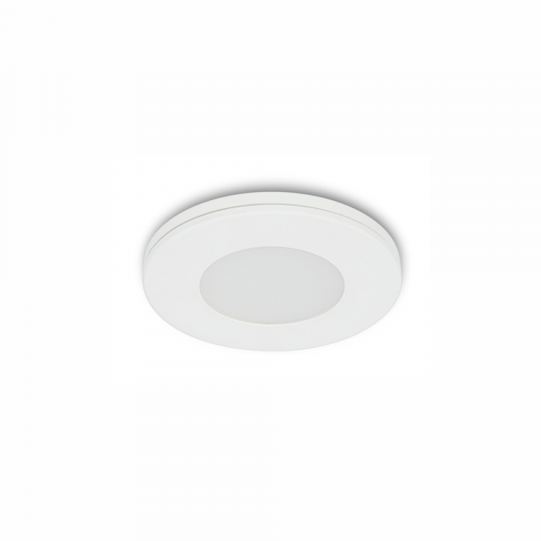 2.2W Ultraslim Cabinet Light 4000K White bezel