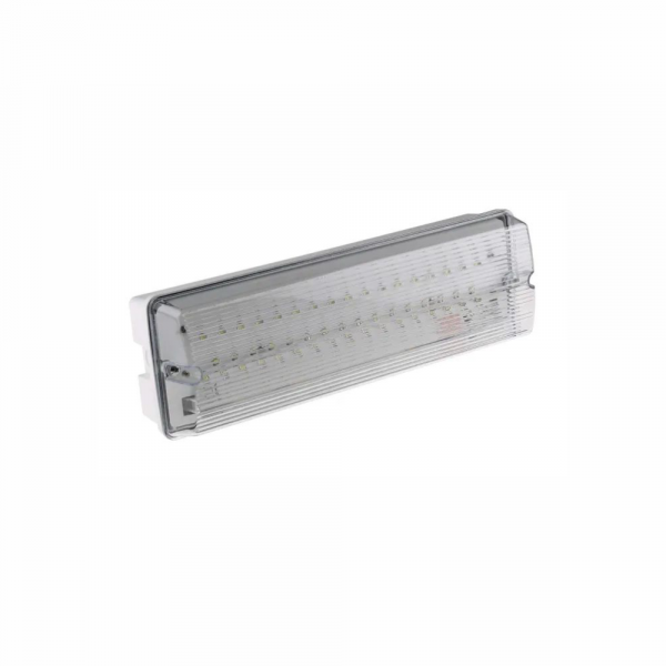 6W LED Emergency Bulkhead Weatherproof - IP65