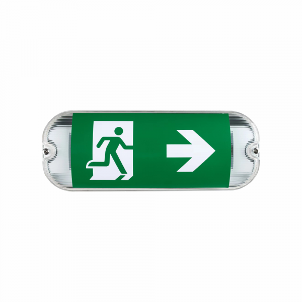 3.5W Ultra Slim LED  Emergency Bulkhead c/w Self-test Function - Image 2