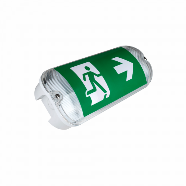 3.5W Ultra Slim LED  Emergency Bulkhead c/w Self-test Function